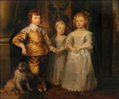 Qui a peint les enfants de Charles Ier d'Angleterre ?