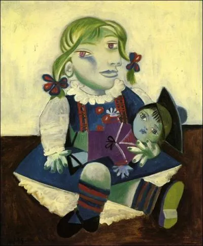 Qui a peint 'Maya  la poupe' ?