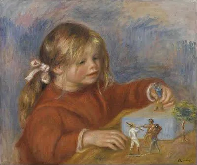 Qui a peint ici son fils Claude ?