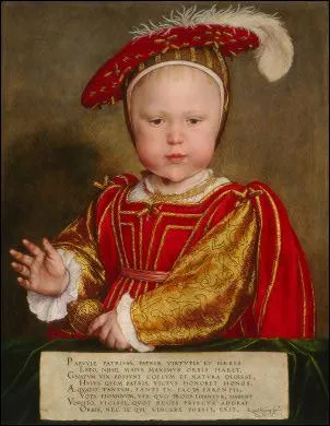 Qui a peint ce portrait d'Edward VI enfant ?