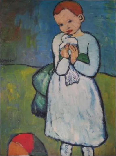 Qui a peint L'enfant au pigeon ?