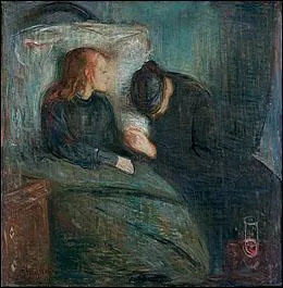 Qui a peint Enfant malade ?