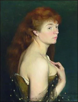 Qui a peint cette lgante rousse ?