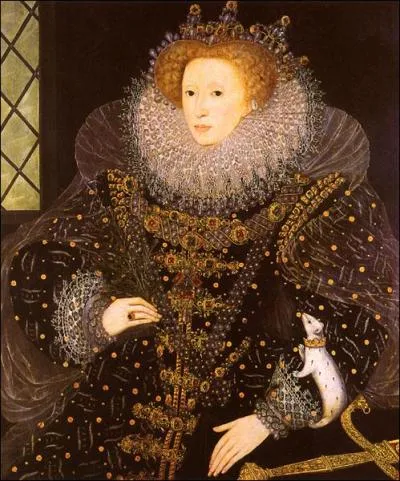 Quelle est cette rousse clbre peinte par Nicholas Hilliard en 1585 ?