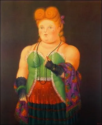 Qui a peint cette rousse de la haute socit ?