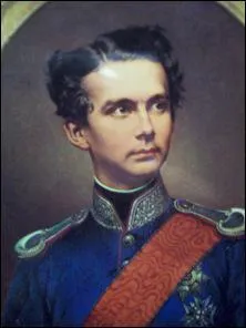 Quel souverain du 19me sicle, connu pour son alination mentale, est reprsent ici ?