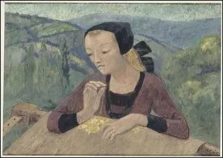 Qui a peint 'La brodeuse' ?