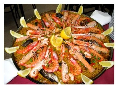 D'o vient ce plat ? (Paella)
