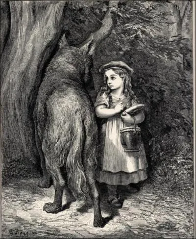 J'ai crit 'le Petit Chaperon rouge' et 'Cendrillon'