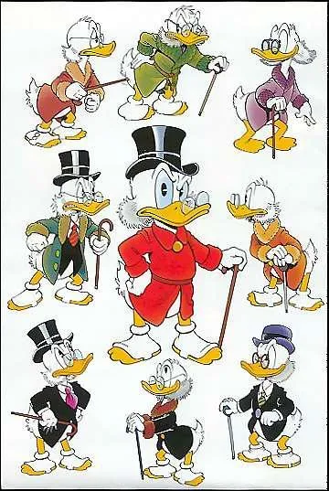 Quel personnage est reprsent en rouge sur la photo ?