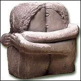 A la diffrence de Rodin, qui a reprsent les amants sur le rocher, Brancusi les a sculpts dans le rocher. Cette sculpture, ralise en plusieurs variantes, s'appelle...