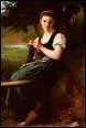 Qui a peint 'Jeune fille au tricot' ?