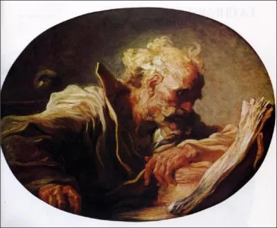 Qui a peint ce vieillard lisant ?