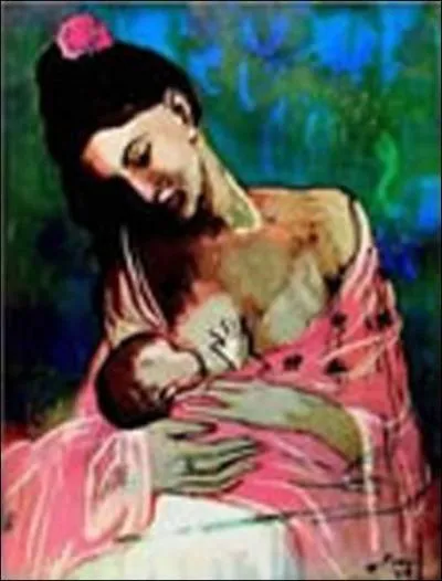 Quel peintre eut une priode rose ?