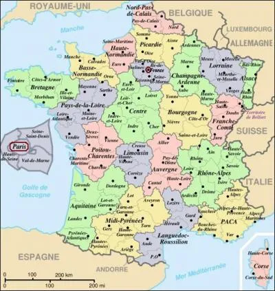 En combien de régions administratives est-elle divisée ?