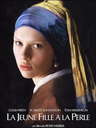Dans 'la jeune fille  la perle' de Peter Webber (2003), quel peintre hollandais du 17me sicle est mis en scne, aux cts de Scarlett Johansson ?