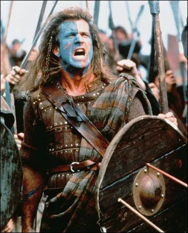 Quel est le sujet de 'Braveheart', avec pour acteur et ralisateur Mel Gibson (1995) ?