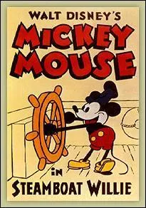 Voici 4 affirmations concernant les dbuts de Mickey Mouse : laquelle est FAUSSE ?