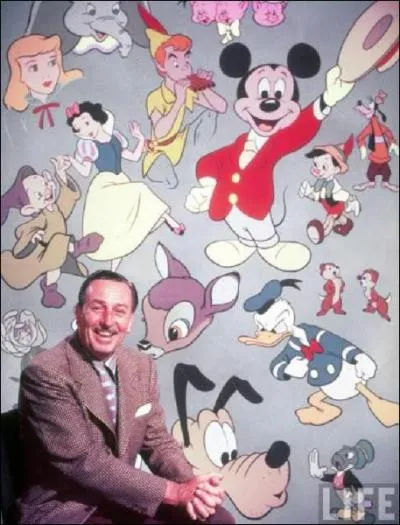 Voici quelques anecdotes au sujet de Walt Disney : laquelle est FAUSSE ?
