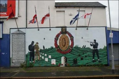 Les quartiers catholiques et protestants de Belfast sont souvent imbriqus. Comment se nomme l'un des principaux quartiers protestants ?