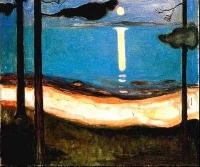 Quel peintre a ralis 'Clair de lune' ?