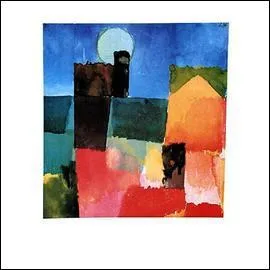 Quel peintre a ralis 'Le lever de la lune' ?