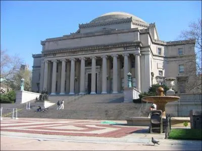 Dans quelle ville des Etats-Unis est situ&eacute;e l'universit&eacute; de Columbia ?