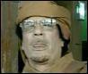 Aprs sa premire intervention tlvise, Mouammar Kadhafi est reparti dans quel vhicule ?