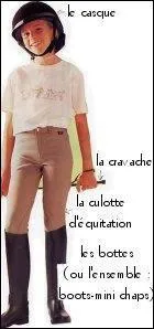 Quelle est la chose obligatoire que le cavalier doit porter ?