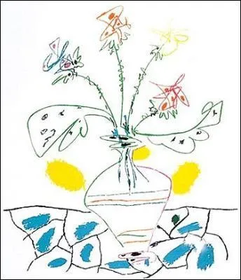 Qui a peint Vase avec fleurs ?