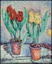 Qui a peint Tulipes en pot ?