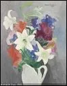 Qui a peint Vase de fleurs avec lys ?