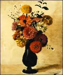Qui a peint Fleurs dans un vase ?