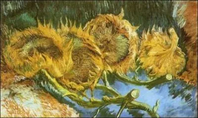 Qui a peint Quatre tournesols coups ?