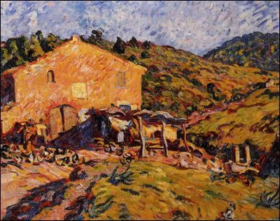 Qui a peint 'La ferme' ?