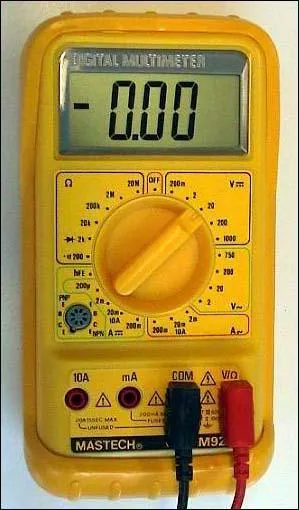 Le multimtre ne mesure pas :