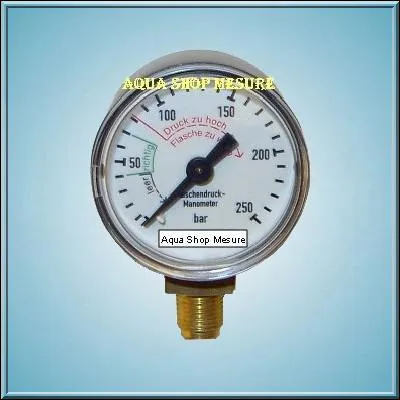 Le manomtre nous donne des :