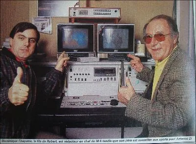 A droite un passionn� de v�lo