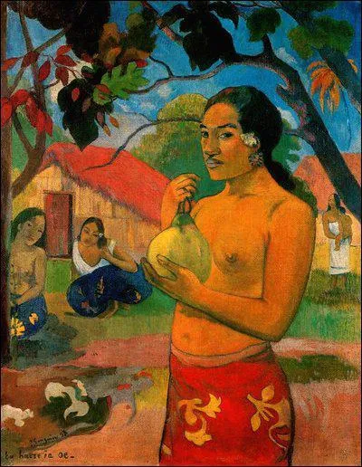 O se trouve cette 'Femme portant un fruit' de Paul Gauguin ?