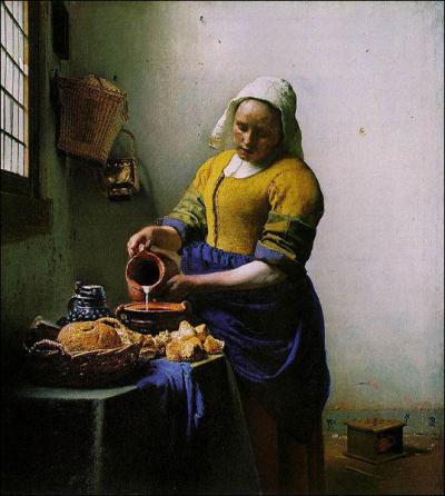 O se trouve 'La Laitire' de Johannes Vermeer ?