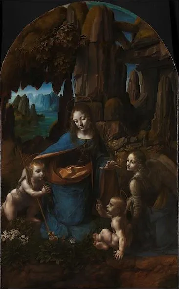 O se trouve cette 'Vierge aux rochers' de Lonard de Vinci ?