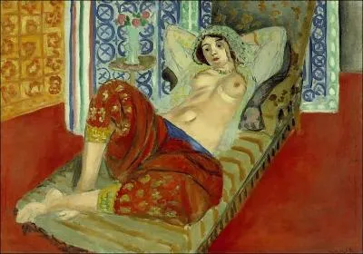 Qui a peint Odalisque  culotte rouge ?