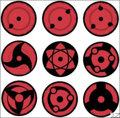Quelle forme a le Mangekyou Sharingan de Sasuke ?