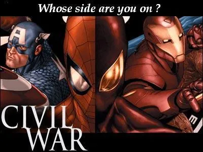 De manire gnrale, de quel ct taient les X-Men lors du crossover Marvel 'Civil War' ?