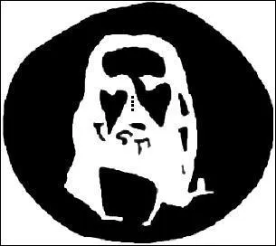 Fixez les 4 points du centre pendant 30 secondes, puis clignez des yeux sur une surface blanche. Qui voyez-vous ?