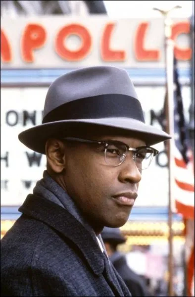 Quel film raconte la vie d'un leader noir américain converti à l'Islam et assassiné en 1965 ?