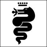 Vous connaissez ce logo sans l'avoir vraiment observé ! ... C'est incroyable ! On y voit la croix des Templiers et un serpent/dragon avalant un ''infidèle'' . Quelle est cette marque ?