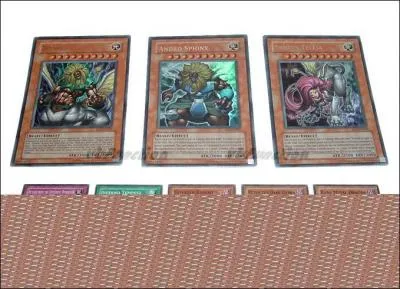 Qui possde les 3 sphinx?