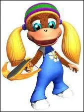 Comment se nomme cette guenon Kong avec ses grandes nattes ?