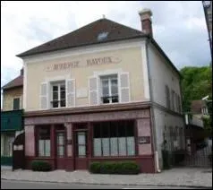 Cette auberge fut le dernier domicile de ce peintre :